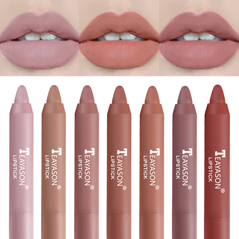 Matte Velvet Lip Tint Long Lasting - Nude Velvet Matte Lipstick Pen Waterdichte