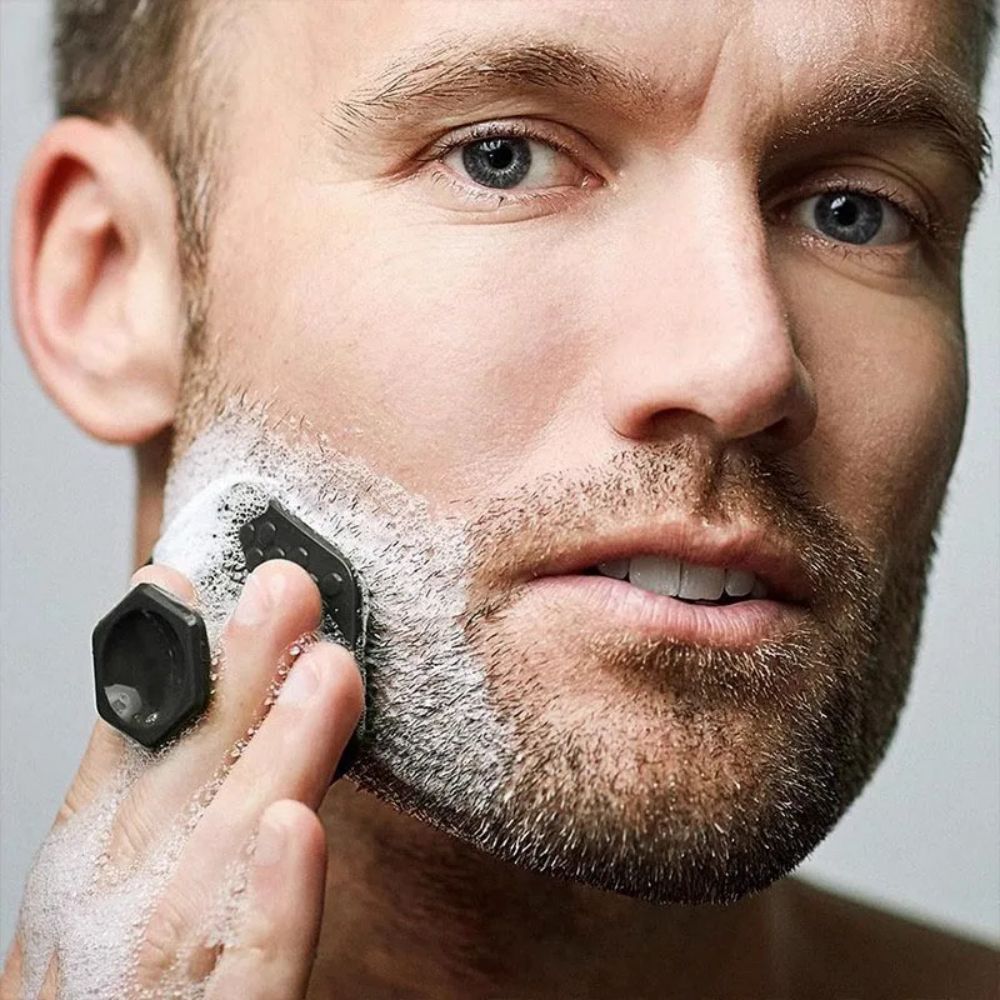 Silicone Face Scrubber Electric - Alwafore Gezichtsreinigingsborstel Scrubber Siliconen Miniatuur Gezicht