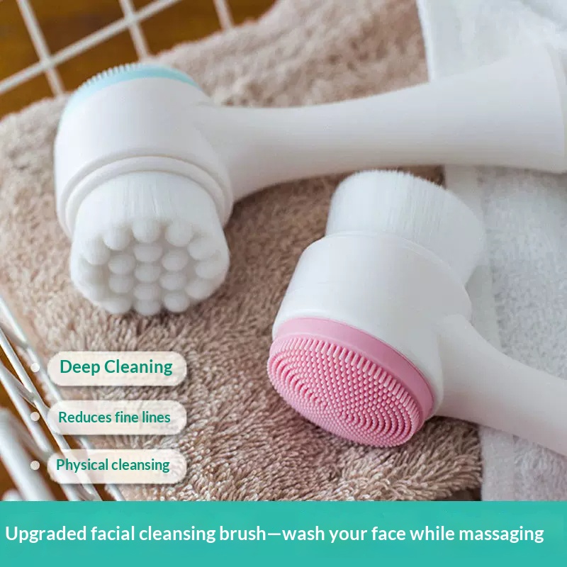 Dubbelzijdige handmatige gezic - Silicone Face Scrubber Electric recensie en prijs