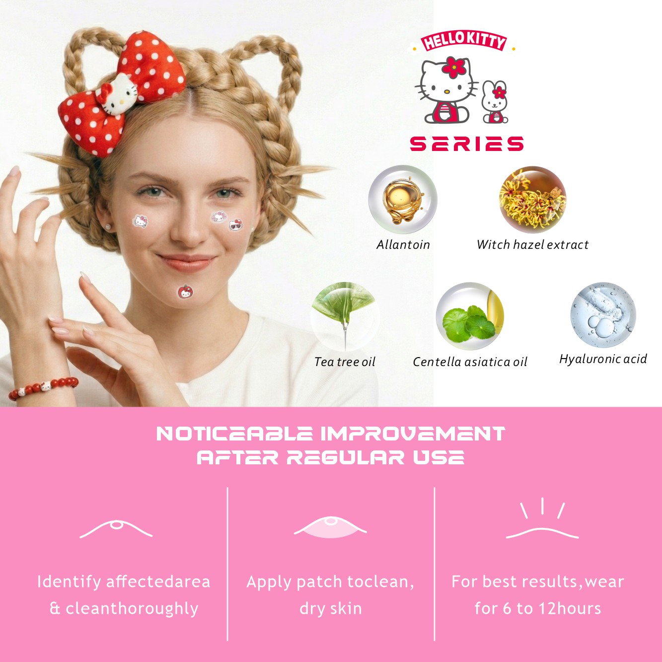 24/48/72/120 stuks Hello Kitty - Skincare recensie en prijs
