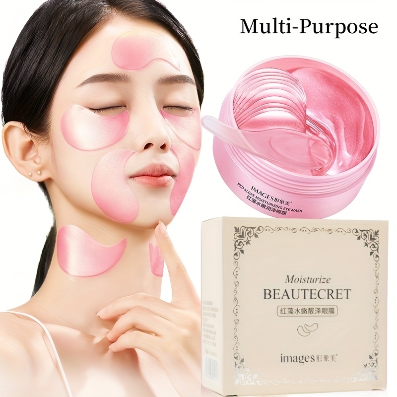 60-delige oogmaskers met rode  - Collagen Under Eye Patches recensie en prijs