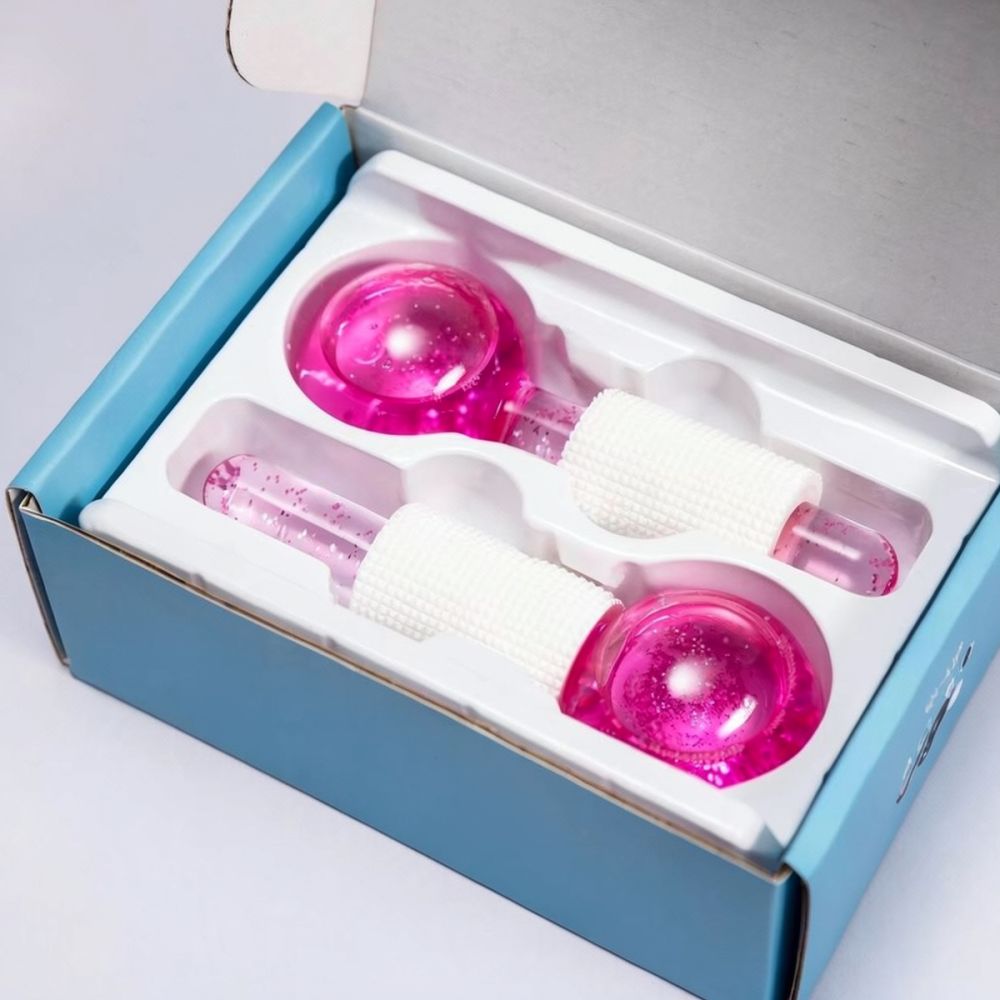 Koelende bolletjes voor gezich - Face Ice Roller Puffiness recensie en prijs