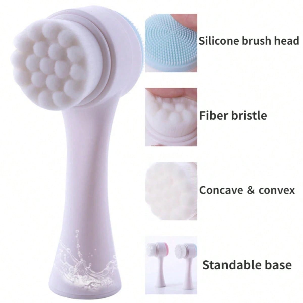 Dubbelzijdige gezichtsreiniger - Silicone Face Scrubber Electric recensie en prijs